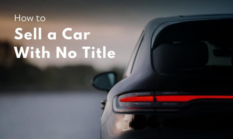 Can You Sell a Car Without a Title? Understanding the Options