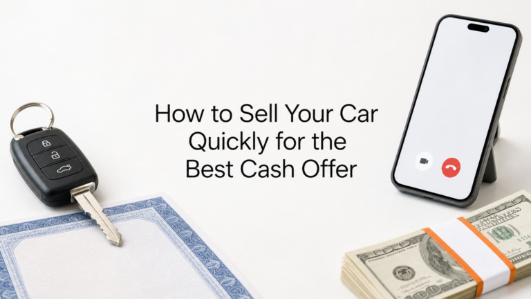How to Sell Your Car Quickly for the Best Cash Offer